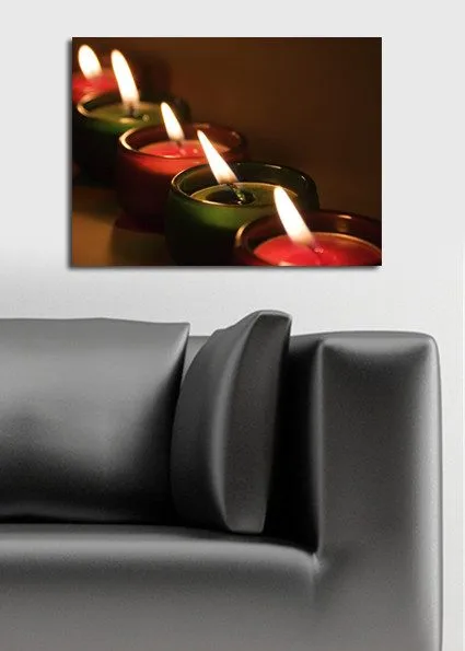 Dekorativ Canvasbillede 30x40 cm - Flerfarvet - Boligtilbehør - Billeder & kunst - Billeder på lærred