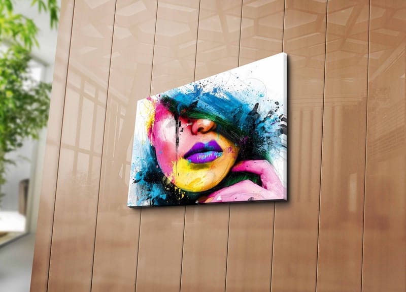 Dekorativ Canvasbillede 30x40 cm - Flerfarvet - Boligtilbehør - Billeder & kunst - Billeder på lærred