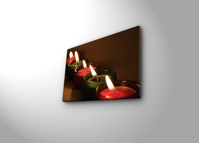 Dekorativ Canvasbillede 30x40 cm - Flerfarvet - Boligtilbehør - Billeder & kunst - Billeder på lærred