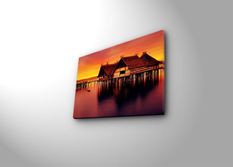 Dekorativ Canvasbillede 30x40 cm - Flerfarvet - Boligtilbehør - Billeder & kunst - Billeder på lærred