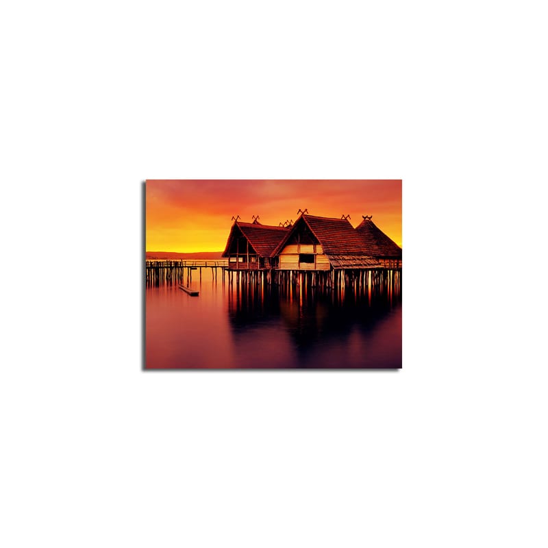 Dekorativ Canvasbillede 30x40 cm - Flerfarvet - Boligtilbehør - Billeder & kunst - Billeder på lærred