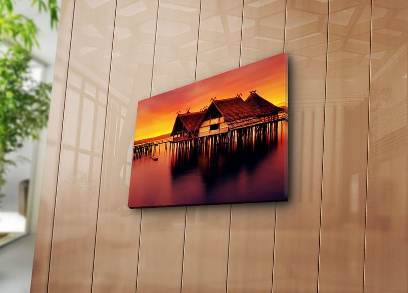 Dekorativ Canvasbillede 30x40 cm - Flerfarvet - Boligtilbehør - Billeder & kunst - Billeder på lærred