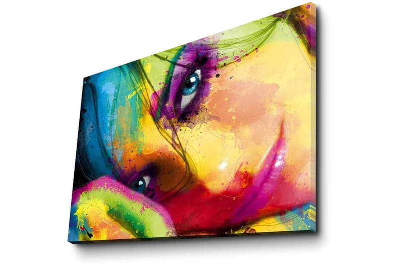 Dekorativ Canvasbillede 30x40 cm - Flerfarvet - Boligtilbehør - Billeder & kunst - Billeder på lærred