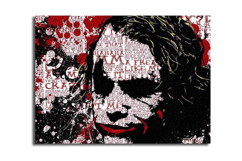 Dekorativ Canvasbillede 30x40 cm - Flerfarvet - Boligtilbehør - Billeder & kunst - Billeder på lærred