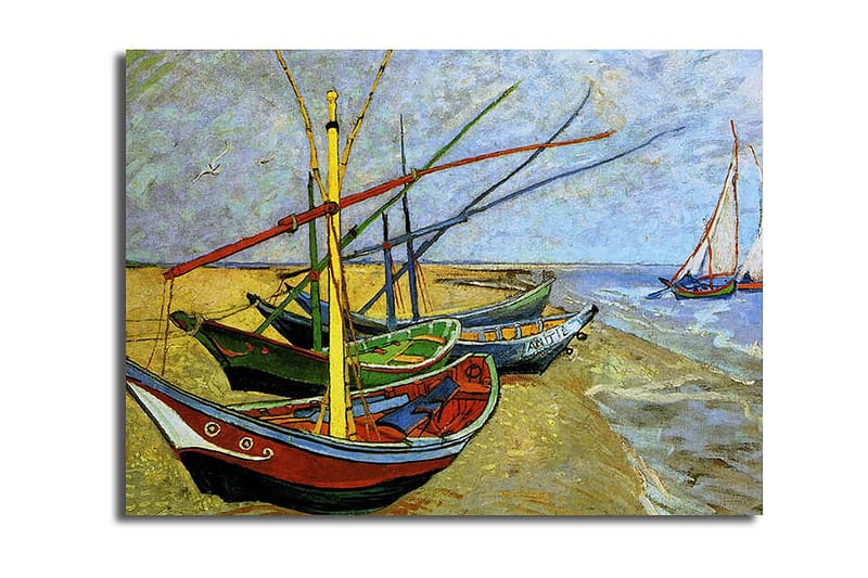 Dekorativ Canvasbillede 30x40 cm - Flerfarvet - Boligtilbehør - Billeder & kunst - Billeder på lærred