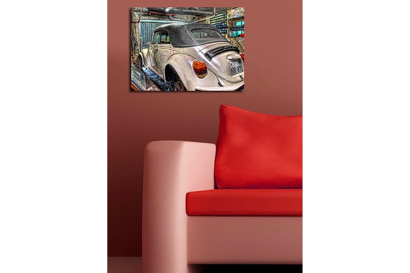 Dekorativ Canvasbillede 30x40 cm - Flerfarvet - Boligtilbehør - Billeder & kunst - Billeder på lærred