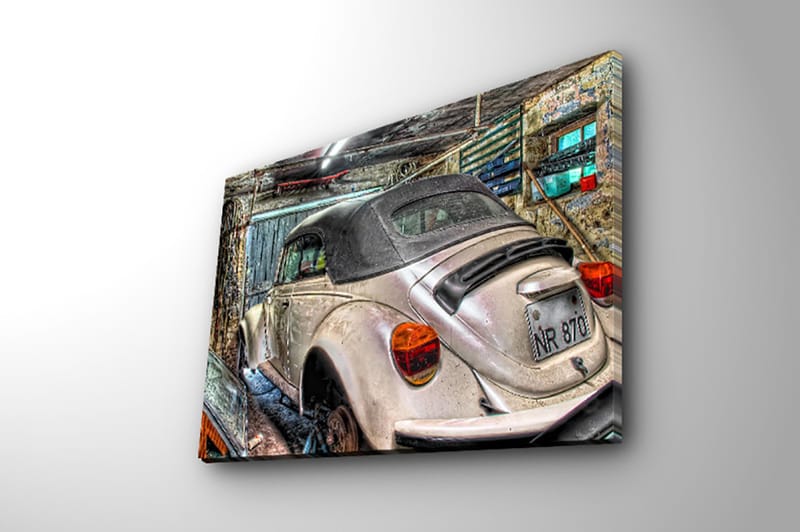 Dekorativ Canvasbillede 30x40 cm - Flerfarvet - Boligtilbehør - Billeder & kunst - Billeder på lærred