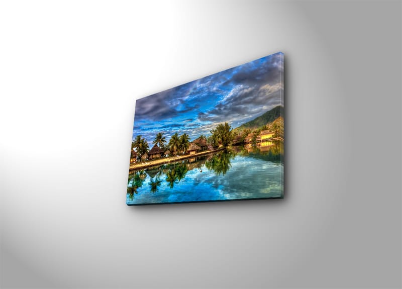 Dekorativ Canvasbillede 30x40 cm - Flerfarvet - Boligtilbehør - Billeder & kunst - Billeder på lærred