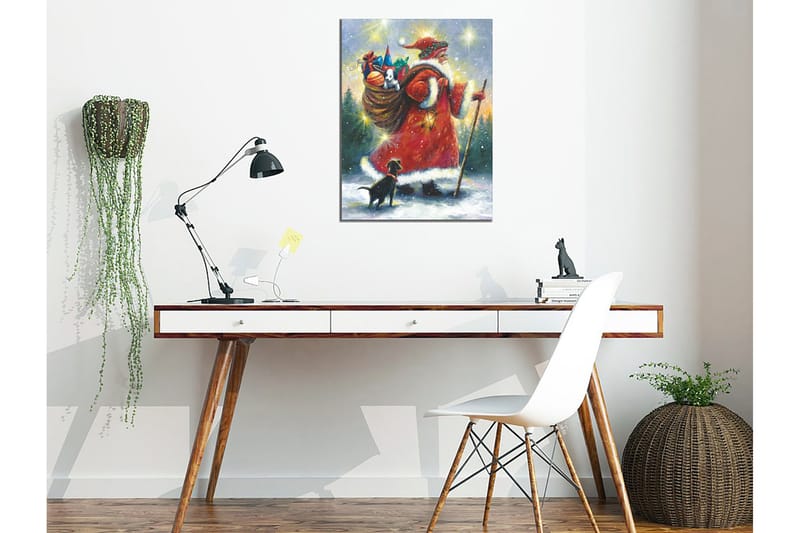 Dekorativ Canvasbillede 30x40 cm - Flerfarvet - Boligtilbehør - Billeder & kunst - Billeder på lærred