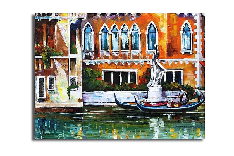 Dekorativ Canvasbillede 30x40 cm - Flerfarvet - Boligtilbehør - Billeder & kunst - Billeder på lærred
