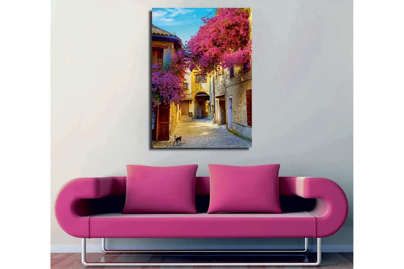 Dekorativ Canvasbillede 30x40 cm - Flerfarvet - Boligtilbehør - Billeder & kunst - Billeder på lærred