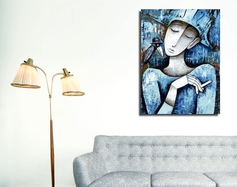 Dekorativ Canvasbillede 30x40 cm - Flerfarvet - Boligtilbehør - Billeder & kunst - Billeder på lærred