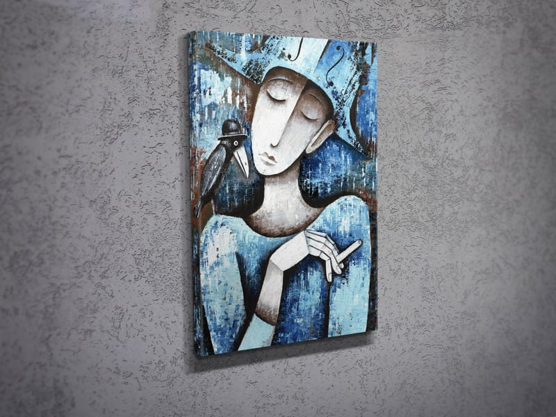 Dekorativ Canvasbillede 30x40 cm - Flerfarvet - Boligtilbehør - Billeder & kunst - Billeder på lærred