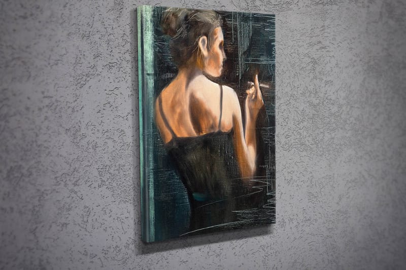 Dekorativ Canvasbillede 30x40 cm - Flerfarvet - Boligtilbehør - Billeder & kunst - Billeder på lærred