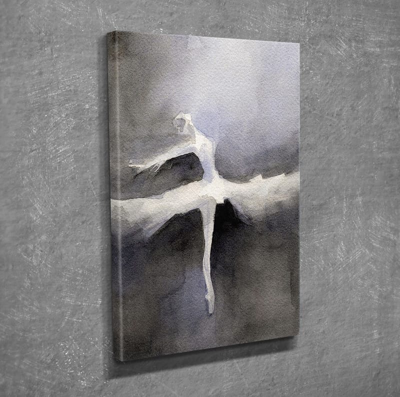 Dekorativ Canvasbillede 30x40 cm - Flerfarvet - Boligtilbehør - Billeder & kunst - Billeder på lærred