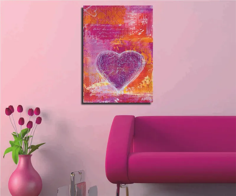 Dekorativ Canvasbillede 30x40 cm, Flerfarvet