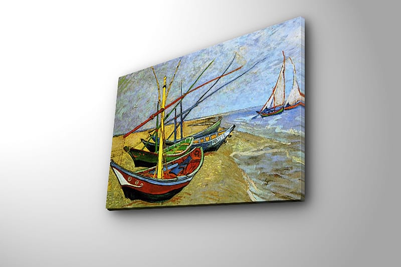 Dekorativ Canvasbillede 30x40 cm - Flerfarvet - Boligtilbehør - Billeder & kunst - Billeder på lærred