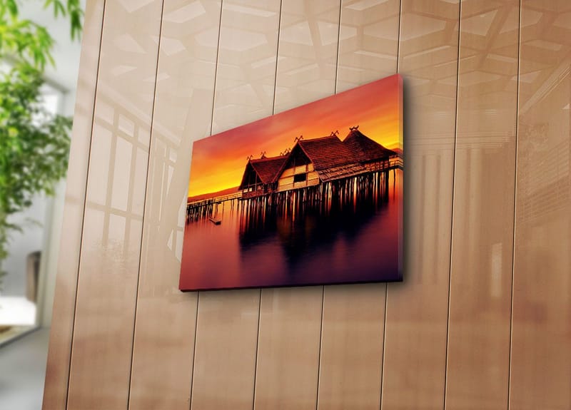 Dekorativ Canvasbillede 30x40 cm - Flerfarvet - Boligtilbehør - Billeder & kunst - Billeder på lærred