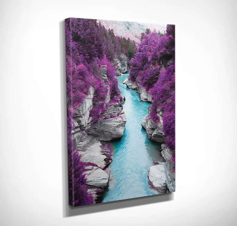 Dekorativ Canvasbillede 30x40 cm - Flerfarvet - Boligtilbehør - Billeder & kunst - Billeder på lærred