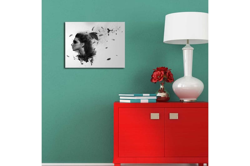 Dekorativ Canvasbillede 30x40 cm - Flerfarvet - Boligtilbehør - Billeder & kunst - Billeder på lærred