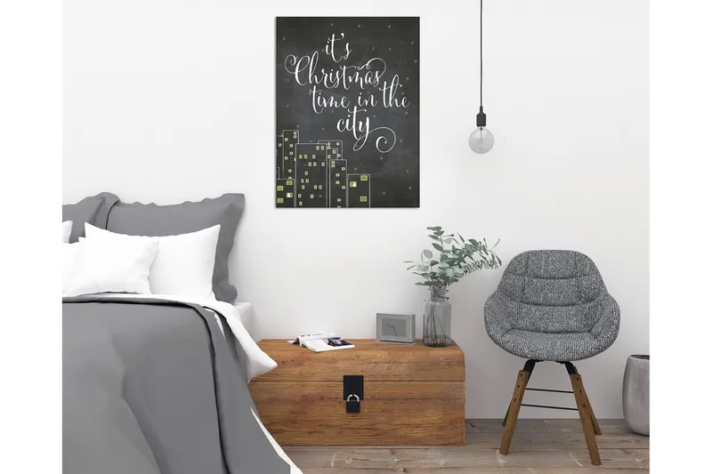 Dekorativ Canvasbillede 30x40 cm - Flerfarvet - Boligtilbehør - Billeder & kunst - Billeder på lærred