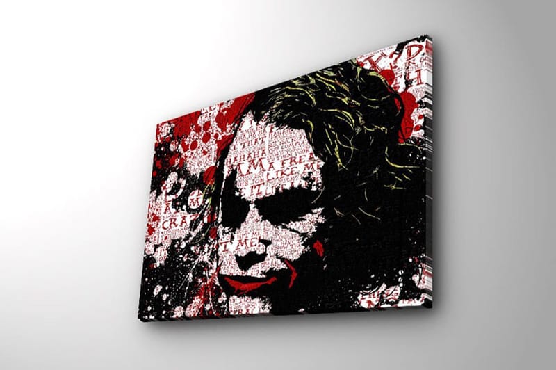 Dekorativ Canvasbillede 30x40 cm - Flerfarvet - Boligtilbehør - Billeder & kunst - Billeder på lærred