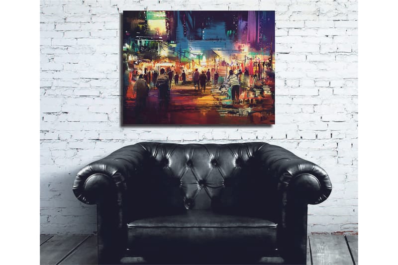 Dekorativ Canvasbillede 30x40 cm, Flerfarvet