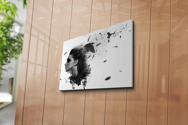 Dekorativ Canvasbillede 30x40 cm - Flerfarvet - Boligtilbehør - Billeder & kunst - Billeder på lærred