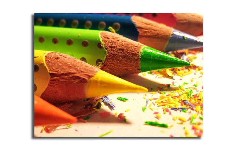Dekorativ Canvasbillede 30x40 cm, Flerfarvet