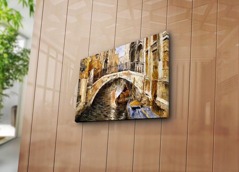 Dekorativ Canvasbillede 30x40 cm - Flerfarvet - Boligtilbehør - Billeder & kunst - Billeder på lærred