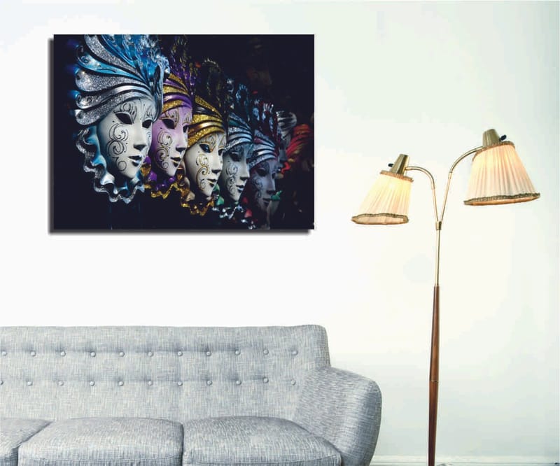 Dekorativ Canvasbillede 30x40 cm, Flerfarvet