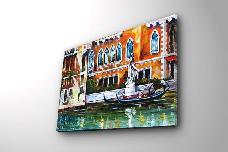 Dekorativ Canvasbillede 30x40 cm - Flerfarvet - Boligtilbehør - Billeder & kunst - Billeder på lærred