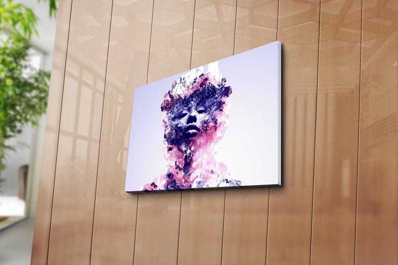 Dekorativ Canvasbillede 30x40 cm - Flerfarvet - Boligtilbehør - Billeder & kunst - Billeder på lærred