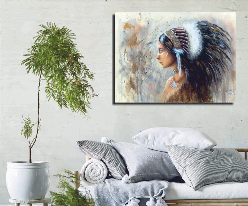 Dekorativ Canvasbillede 30x40 cm, Flerfarvet