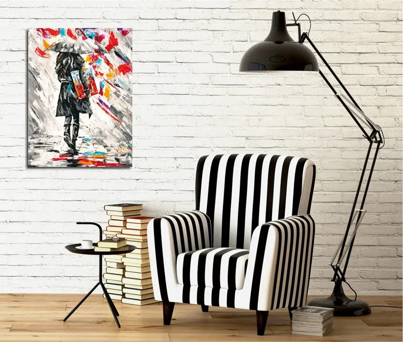 Dekorativ Canvasbillede 30x40 cm, Flerfarvet