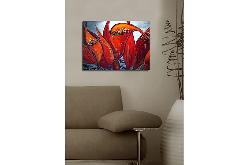Dekorativ Canvasbillede 30x40 cm - Flerfarvet - Boligtilbehør - Billeder & kunst - Billeder på lærred