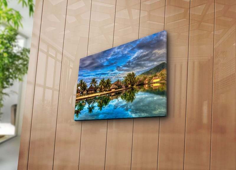 Dekorativ Canvasbillede 30x40 cm - Flerfarvet - Boligtilbehør - Billeder & kunst - Billeder på lærred