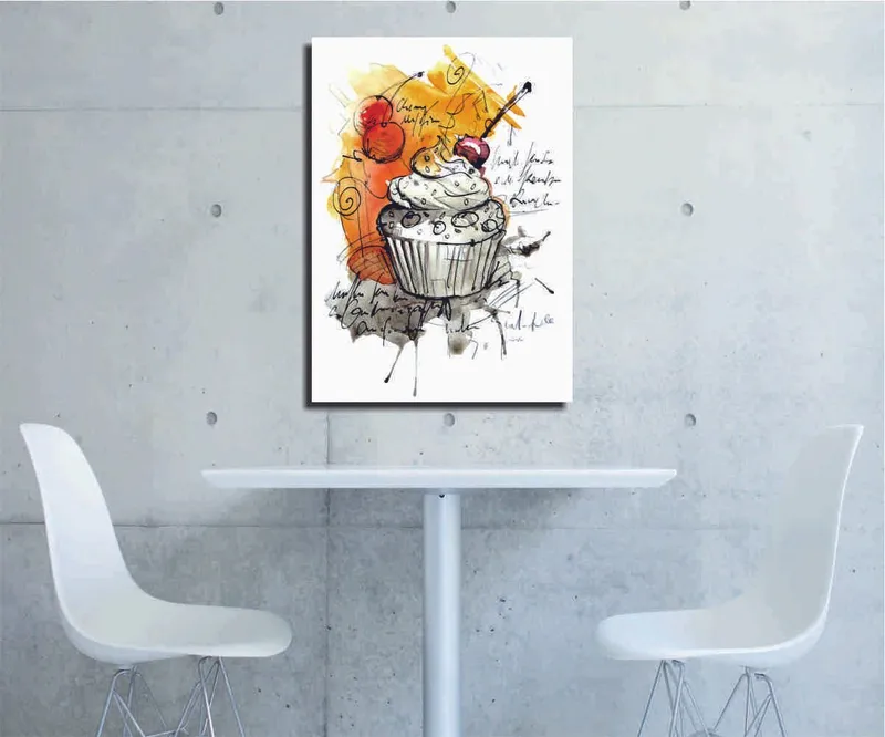 Dekorativ Canvasbillede 30x40 cm, Flerfarvet