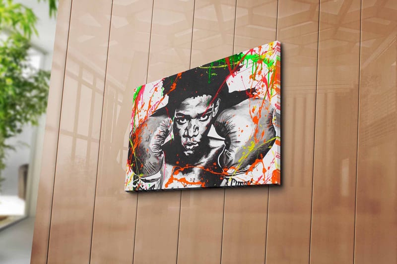 Dekorativ Canvasbillede 30x40 cm - Flerfarvet - Boligtilbehør - Billeder & kunst - Billeder på lærred