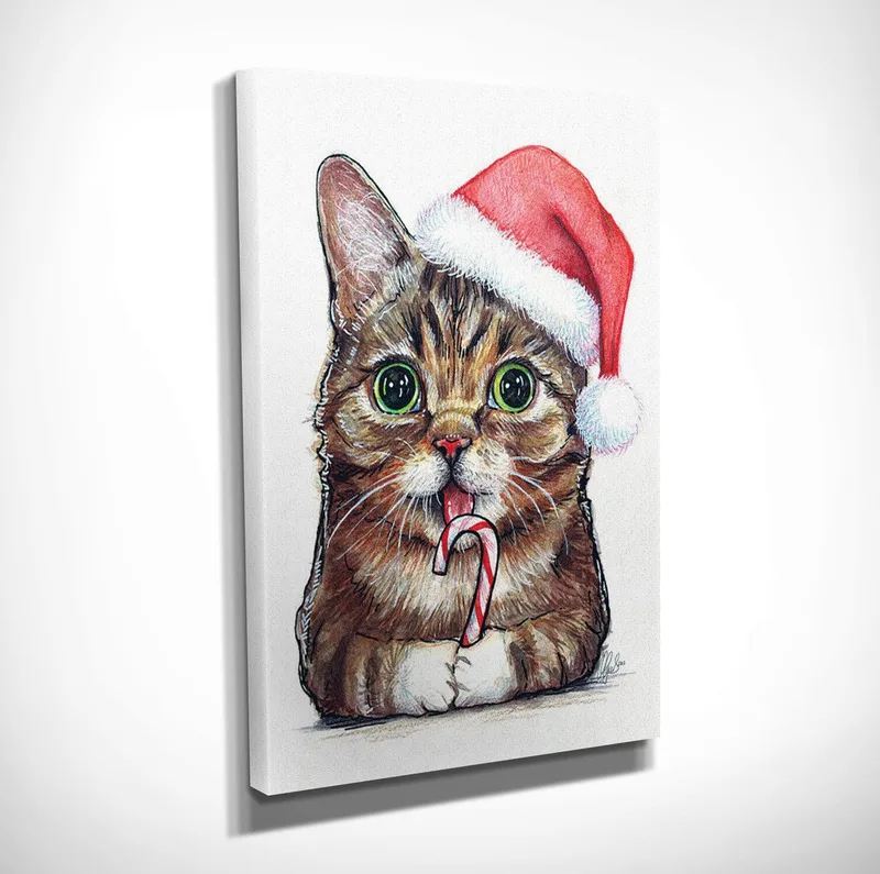 Dekorativ Canvasbillede 30x40 cm - Flerfarvet - Boligtilbehør - Billeder & kunst - Billeder på lærred