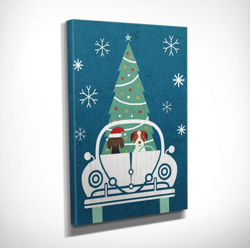 Dekorativ Canvasbillede 30x40 cm - Flerfarvet - Boligtilbehør - Billeder & kunst - Billeder på lærred