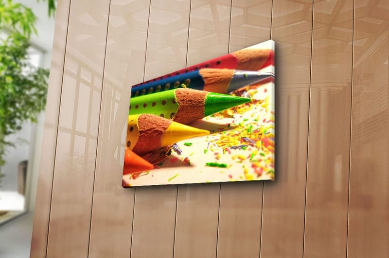 Dekorativ Canvasbillede 30x40 cm - Flerfarvet - Boligtilbehør - Billeder & kunst - Billeder på lærred