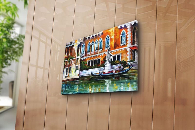 Dekorativ Canvasbillede 30x40 cm - Flerfarvet - Boligtilbehør - Billeder & kunst - Billeder på lærred