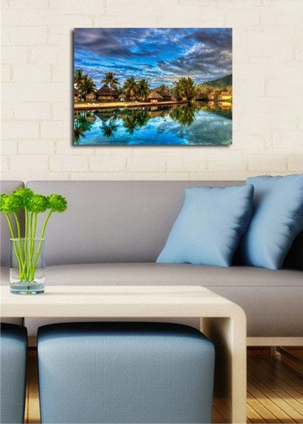 Dekorativ Canvasbillede 30x40 cm - Flerfarvet - Boligtilbehør - Billeder & kunst - Billeder på lærred