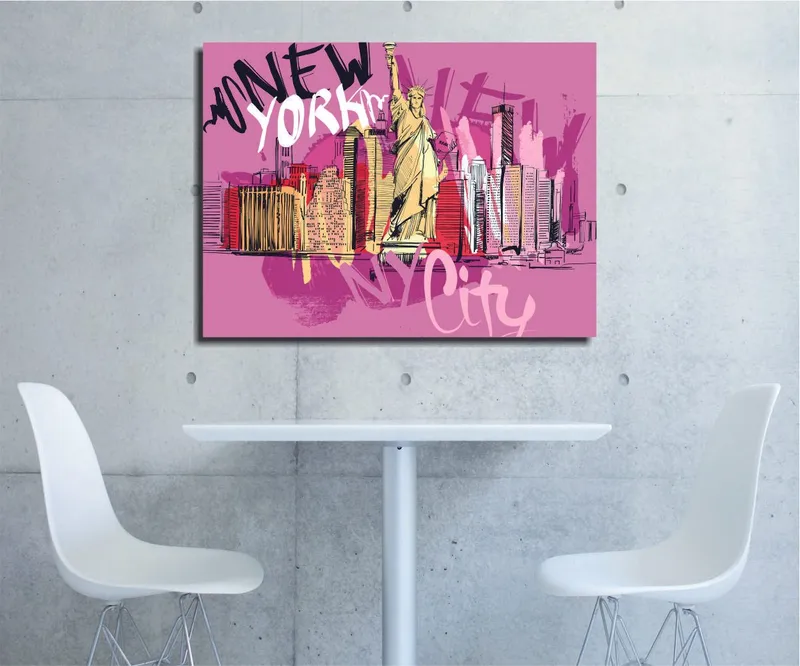 Dekorativ Canvasbillede 30x40 cm, Flerfarvet