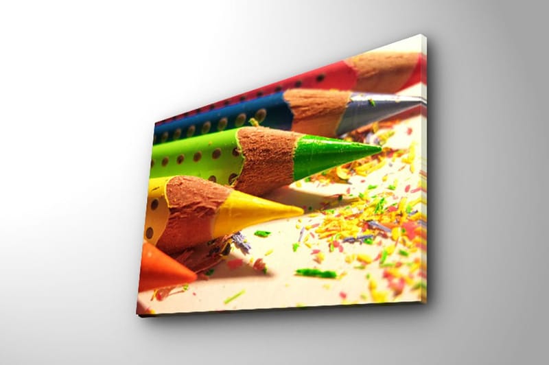 Dekorativ Canvasbillede 30x40 cm - Flerfarvet - Boligtilbehør - Billeder & kunst - Billeder på lærred