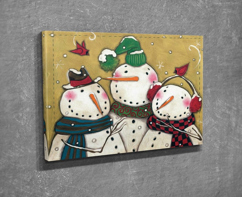 Dekorativ Canvasbillede 30x40 cm - Flerfarvet - Boligtilbehør - Billeder & kunst - Billeder på lærred