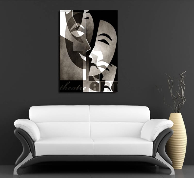 Dekorativ Canvasbillede 30x40 cm, Flerfarvet