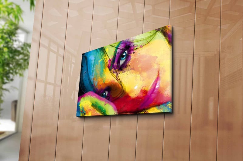 Dekorativ Canvasbillede 30x40 cm - Flerfarvet - Boligtilbehør - Billeder & kunst - Billeder på lærred