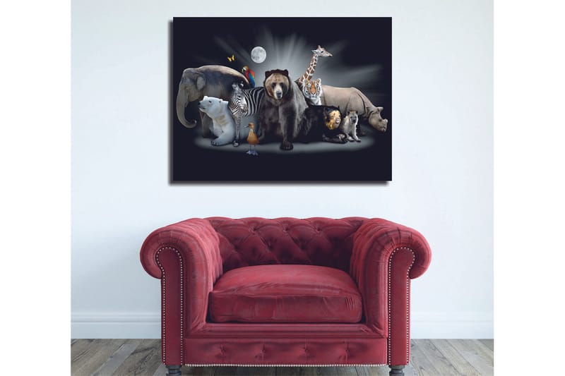 Dekorativ Canvasbillede 30x40 cm, Flerfarvet